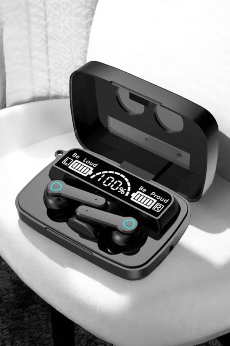Bluetooth Kulaklık Dijital Göstergeli Kablosuz Uzun Pil Ömrü
