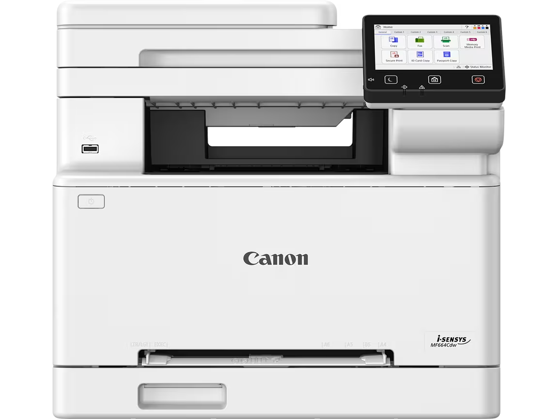 CANON MF667Cdw A4 Renkli Çok Fonksiyonlu Faxlı Laser Yazıcı USB 2.0,Ethernet,Kablosuz