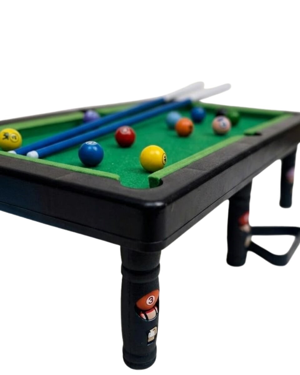 Çocuklar İçin Bilardo Seti Masaüstü Snooker ve Pool Oyuncak