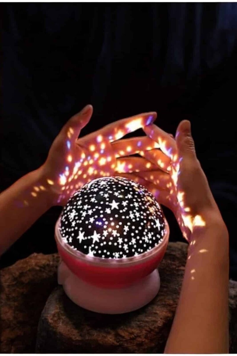 Çocuklara Özel Yıldızlı Gece Lambası