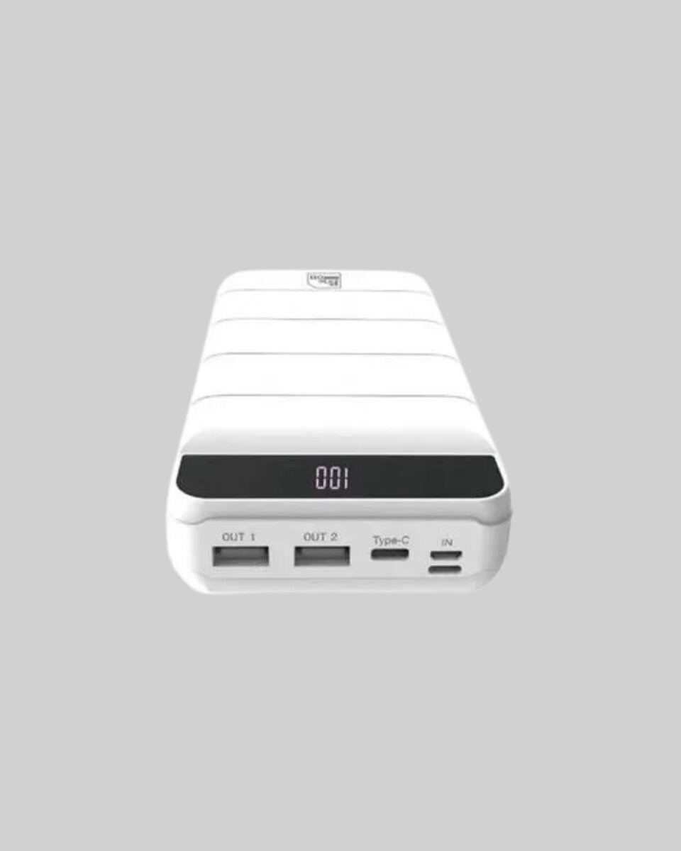 Çoklu Cihaz Uyumlu LED Ekranlı 50000 mAh Powerbank