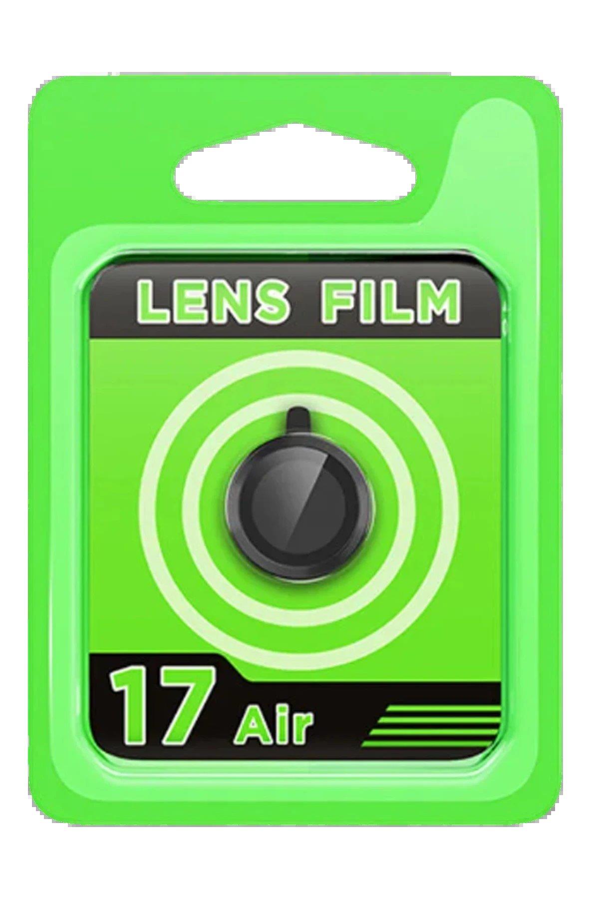 CPT05 Apple iPhone 17 Air Raze Metal Kamera Lens - Siyah