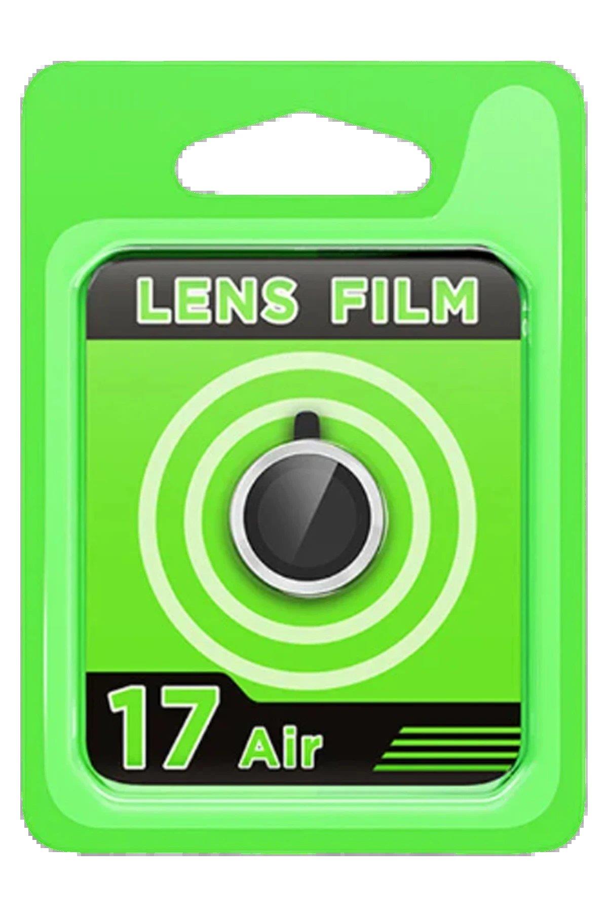 CPT05 Apple iPhone 17 Air Raze Metal Kamera Lens - Gümüş
