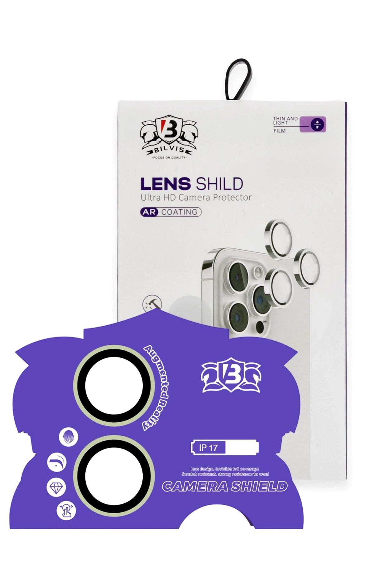 CPT05 Apple iPhone 17 Bilvis Titan Kamera Lens - Açık Yeşil