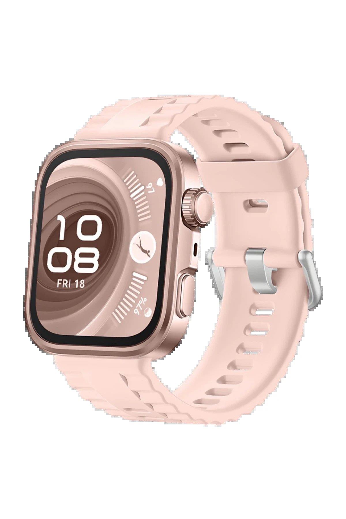 CPT05 Huawei Fit 4 Nova Silikon Kordon - Pembe