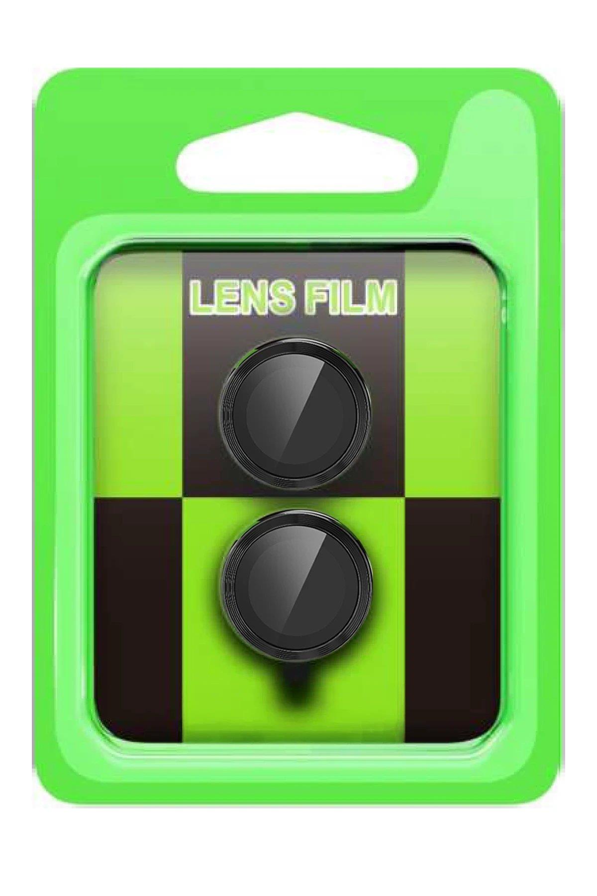 CPT05 Samsung Galaxy A07 Raze Metal Kamera Lens - Siyah