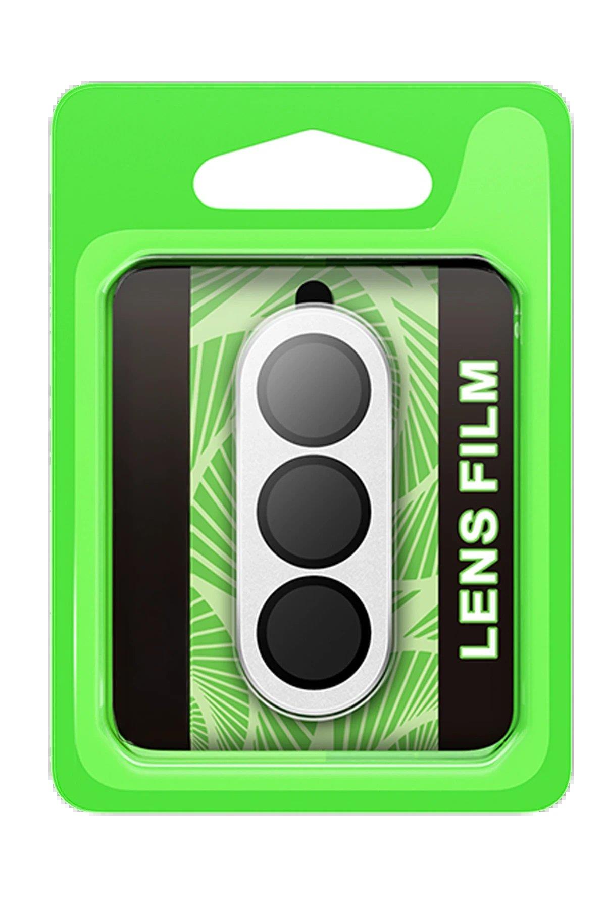 CPT05 Samsung Galaxy A17 Raze Metal Kamera Lens - Gümüş