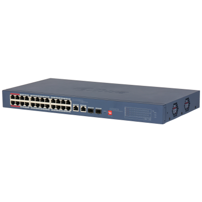 DAHUA 24port CS4226-24ET-240 10/100 2-SFP 240W Cloud PoE Switch