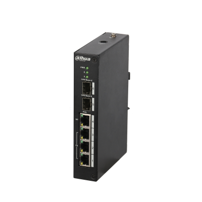 DAHUA 4port 96w FULL PoE PFS3206-4P-96 10/100 2X SFP Endüstriyel Switch