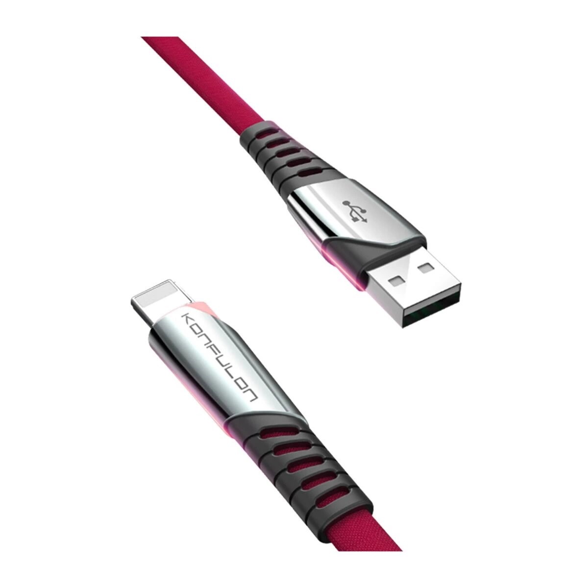 Dc17 Lightning Kablo İphone Uyumlu 1m 2.4a - Kırmızı