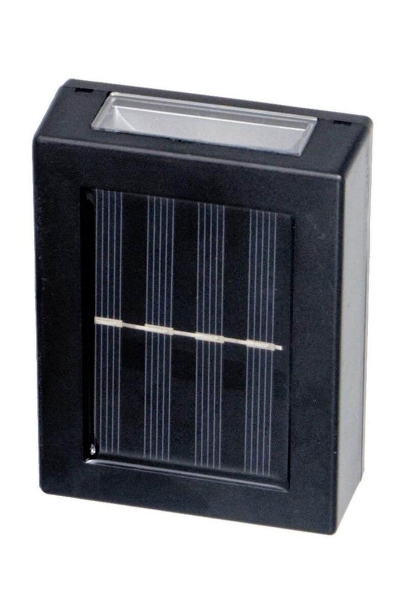 Dekoratif Duvar Lambası Solar Güneş Enerjili Bahçe Aydınlatması