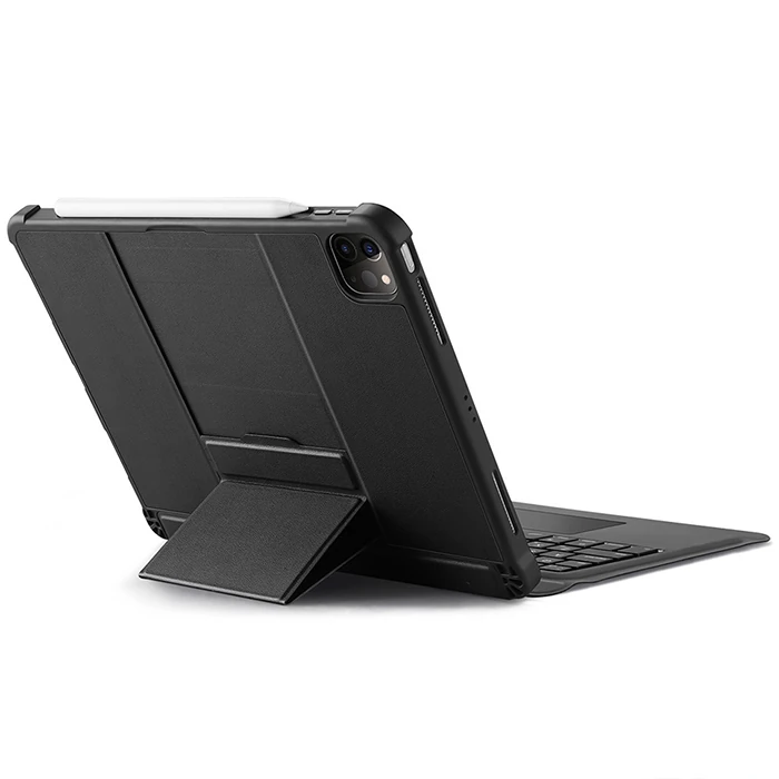 Dux Ducis iPad Pro 12.9 2022/2021/2020 SK Series Kablosuz Bluetooth Klavye Touchpad Kılıf-(1903)