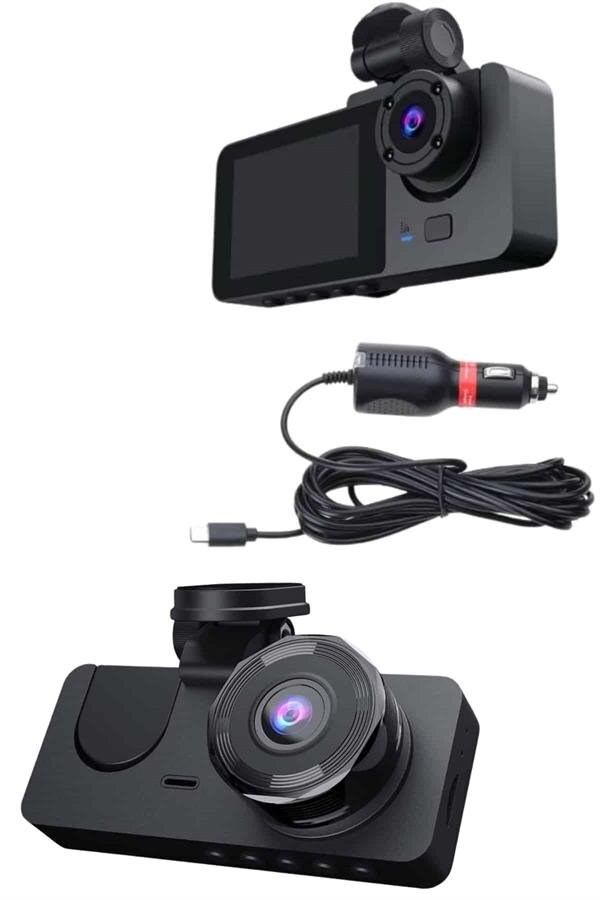 DVR Araç İçi Kamera Hareket Algılayabilen 1080P CarPlay Video Kaydedici