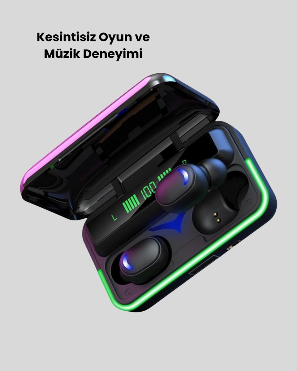 E10 Powerbank Bluetooth Kulaklık – Düşük Gecikmeli Oyun ve Müzik Deneyimi