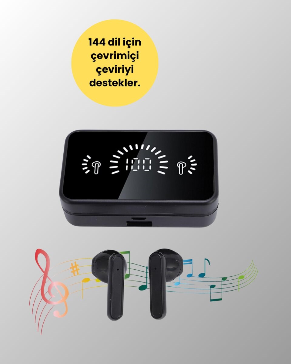 Ergonomik Tasarımlı Dokunmatik Bluetooth Kulaklık – HD Ses Performansı