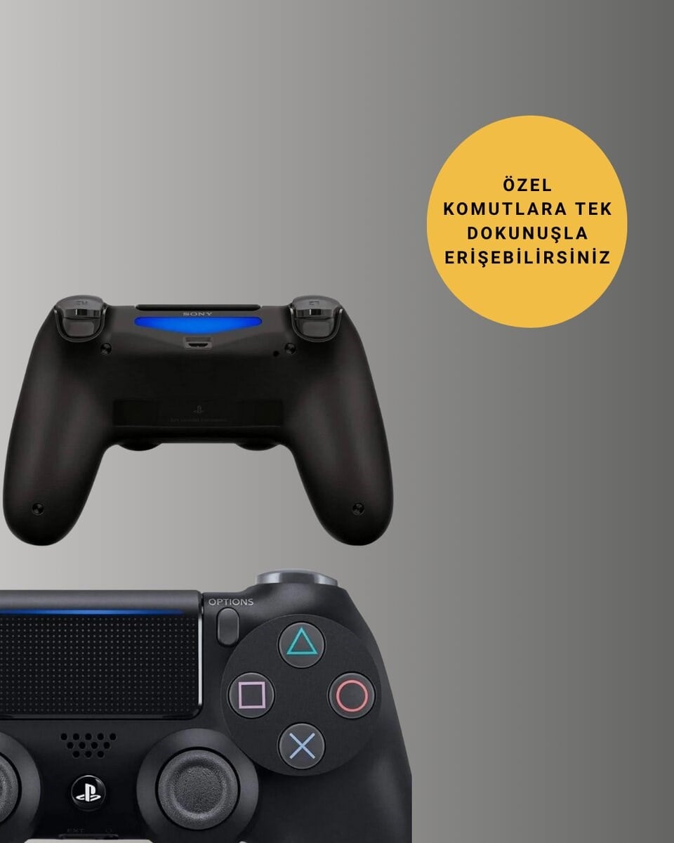 Ergonomik Tasarımlı Oyun Kolu – Hassas Tetikler ve Analog Stickler