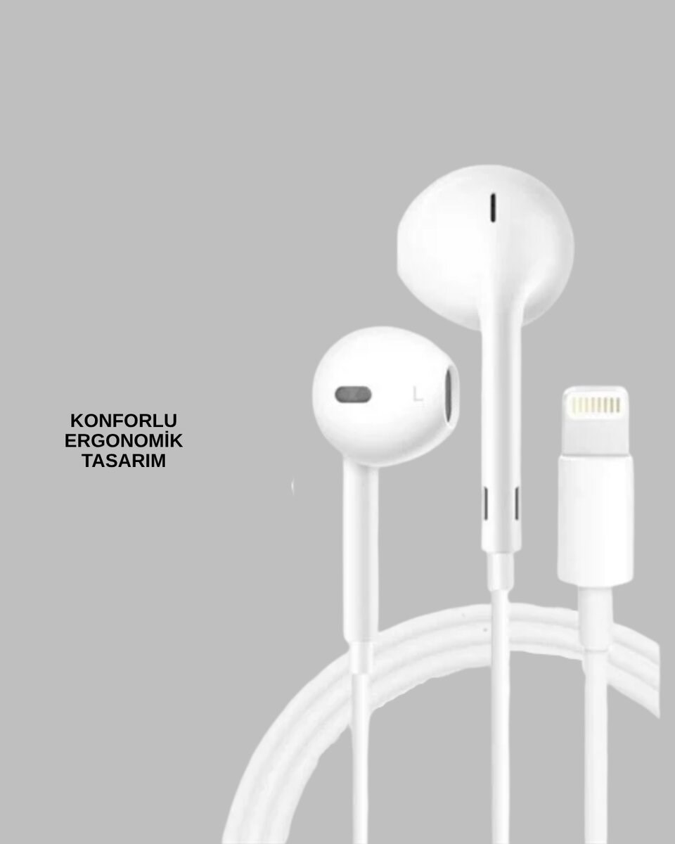 Ergonomik Tasarımlı Stereo Ses Performanslı Kablolu Kulaklık Yeni Nesil
