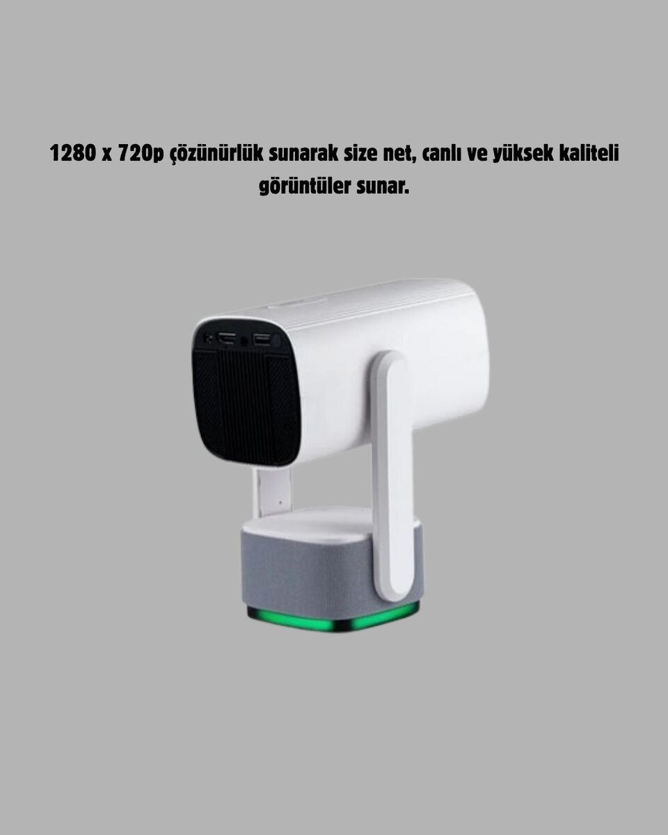 Ev Tipi 720p HD Projeksiyon Cihazı