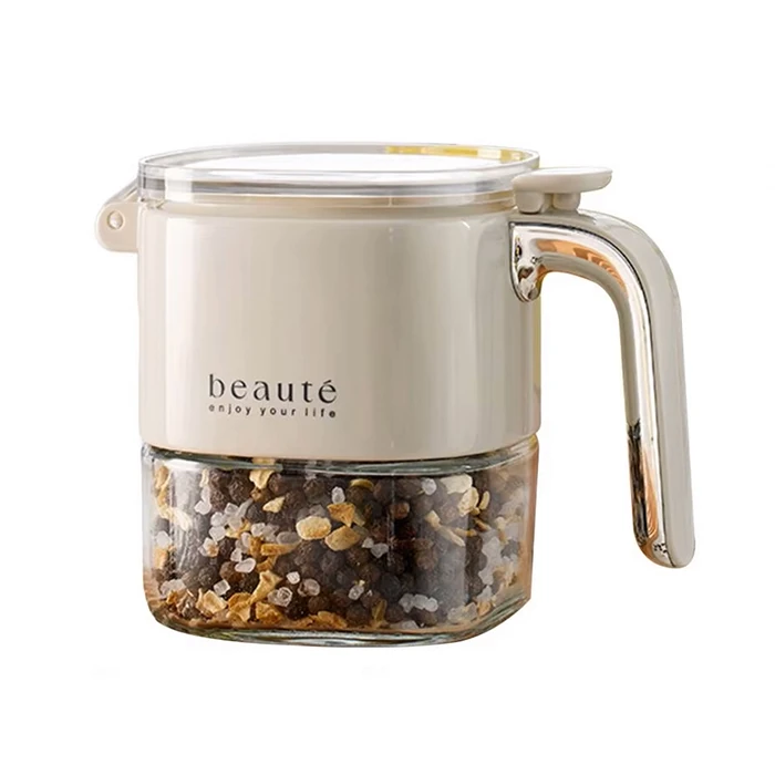 EZERE Nem Geçirmez Büyük Kapasiteli Baharat Kavanozu-(1903)