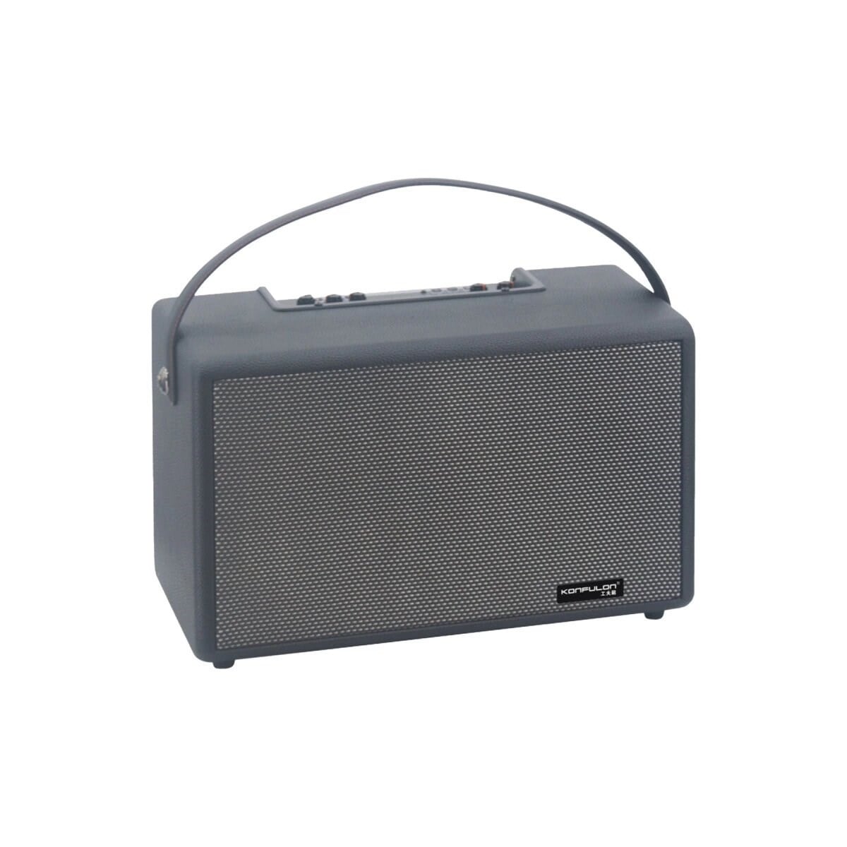 F32 2x50w Sürücülü 2 Adet Mikrofonlu Bt 5.2 Kablosuz Hoparlör - Siyah