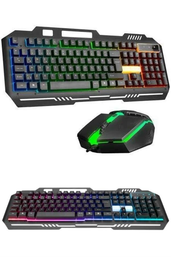 Gaming Oyuncu Klavyesi Led Aydınlatmalı Mekanik Hisli