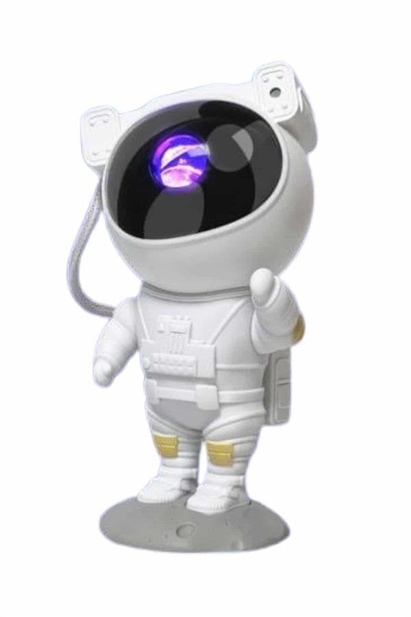 Gece Lambası Astronot Bluetooth Hoparlörlü Galaksi Işık Projektörü