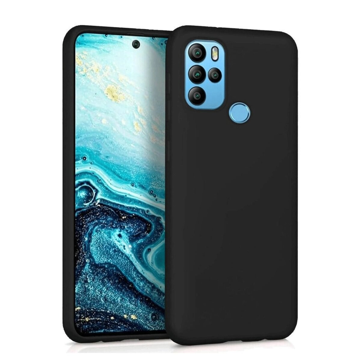 General Mobile Gm 21 Plus Kılıf First Silikon - Siyah