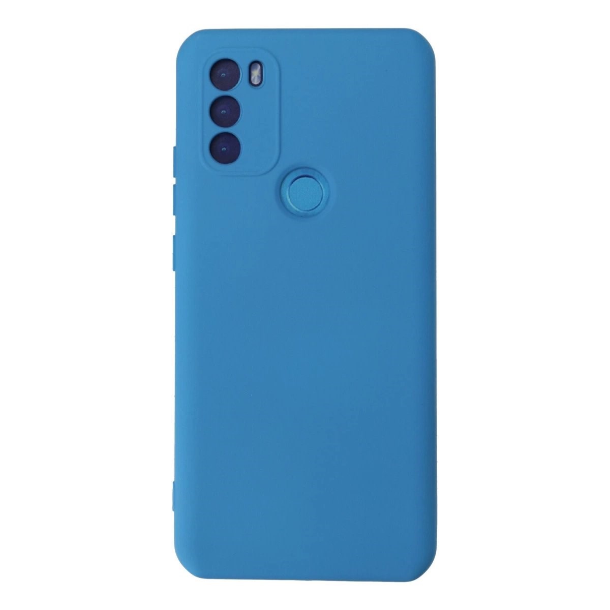 General Mobile Gm 21 Plus Kılıf Nano İçi Kadife Silikon - Mavi