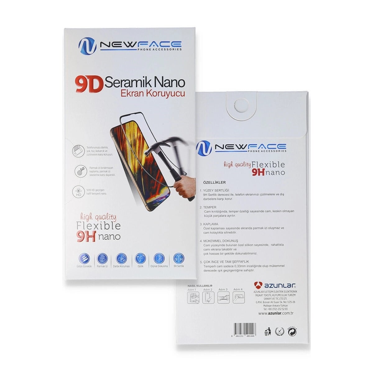 General Mobile Gm 8 Go Seramik Nano Ekran Koruyucu