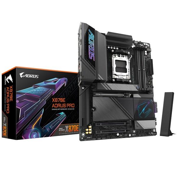 GIGABYTE X870E AORUS PRO WIFI7 DDR5 HDMI-DP USBC PCIE 5.0 AM5 ATX