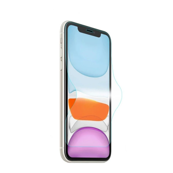 GOR İPhone 12 6.1/İPhone 12 Pro 6.1 HD Ekran Koruyucu Jelatin 5 Adet Set-(1903)