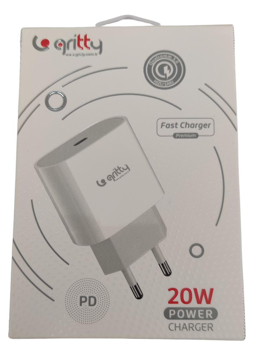 GRİTTY 20W FAST CHARGER ( Şarj Başlığı )