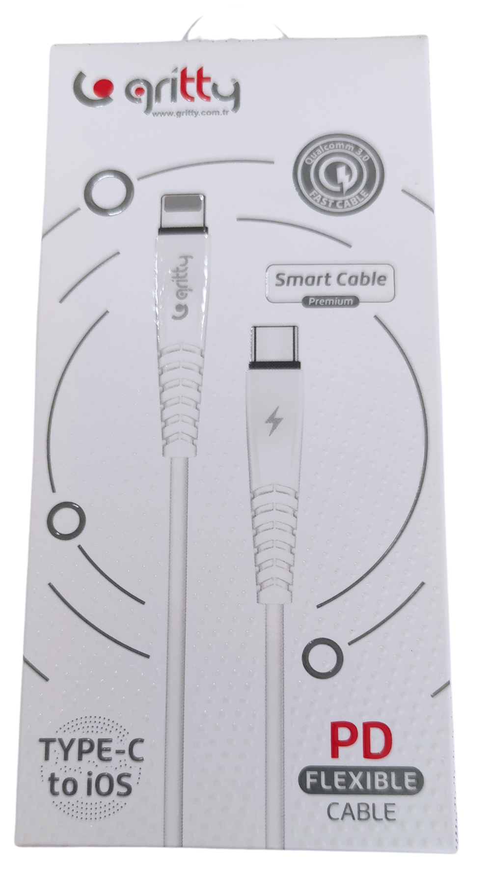 GRİTTY TYPE-C TO İOS PD ŞARJ KABLOUSU
