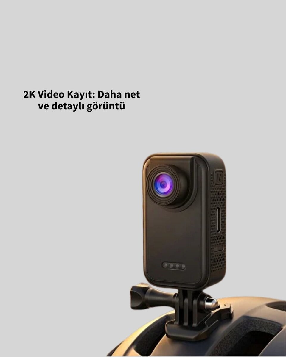 Günlük Kullanıma Uygun Mini Video Kamera Vlog Çekimleri İçin