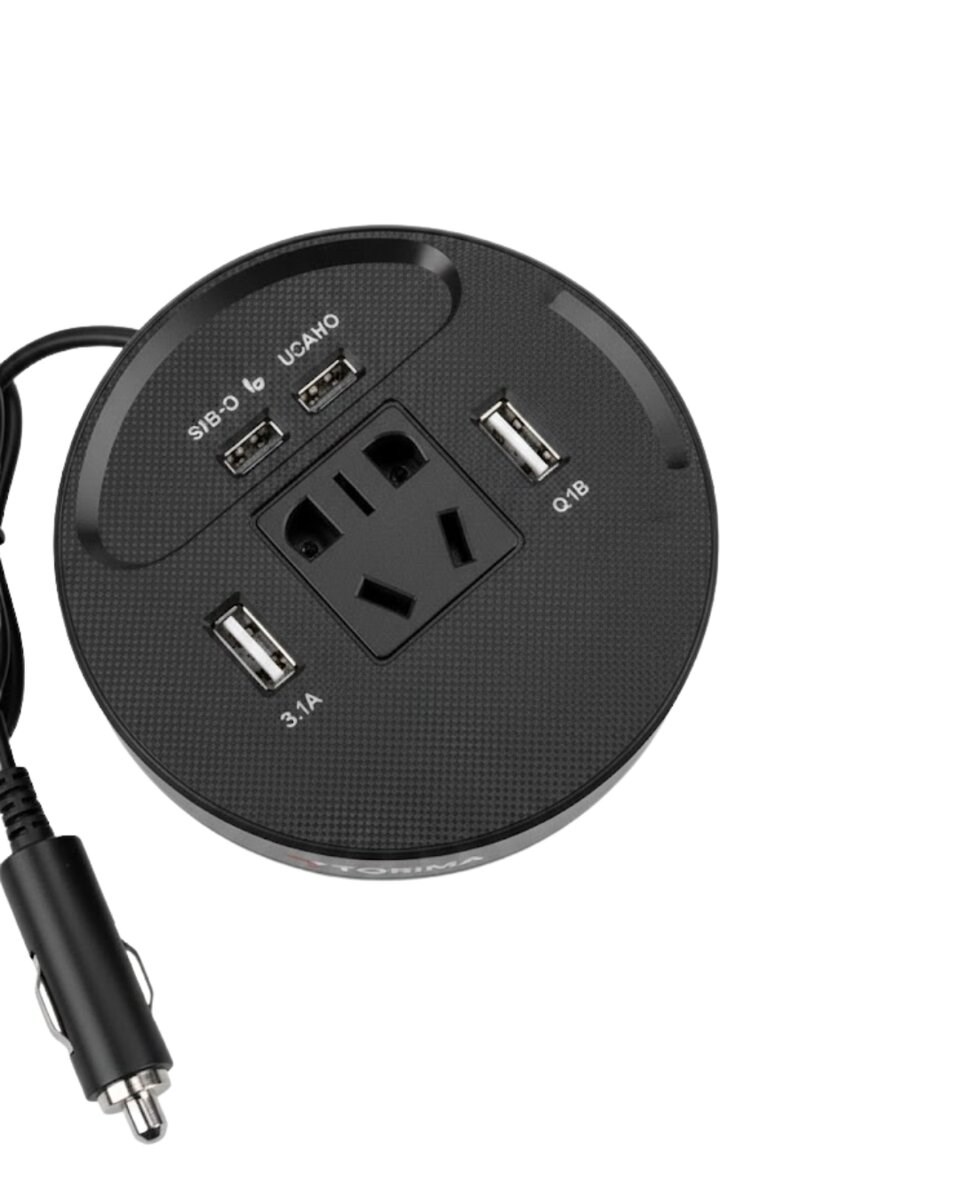 Güvenli Voltaj Korumalı Araç Power Inverter Çoklu Cihaz Desteği