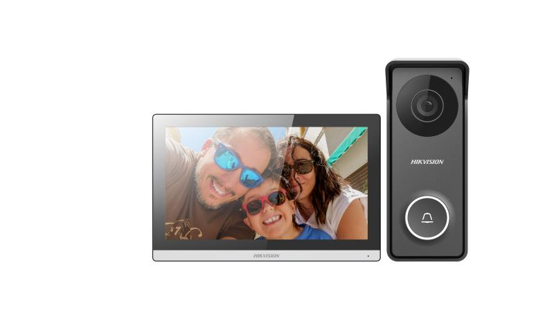 HİKVİSİON 7'' DS-KIS313-P Hibrit HD Intercom Kiti