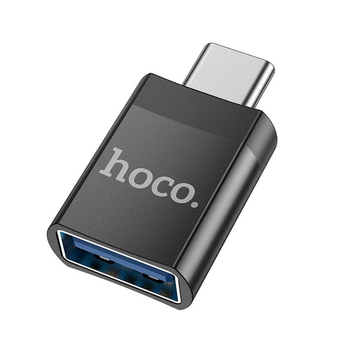 HOCO UA17 Erkek Type-C to Dişi USB Dönüştürücü Çevirici Adaptör-(1903)