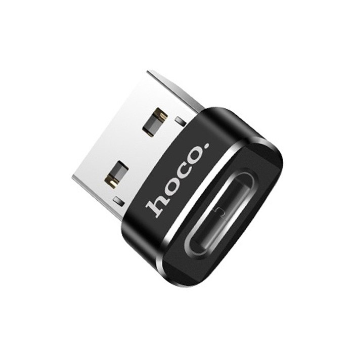 HOCO UA6 Erkek USB to Dişi Type-C Dönüştürücü Çevirici Adaptör-(1903)