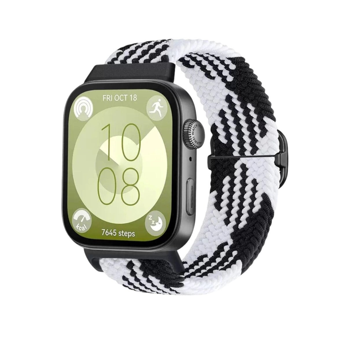 Huawei Fit 4  Kordon (saat Değildir) - Siyah-beyaz