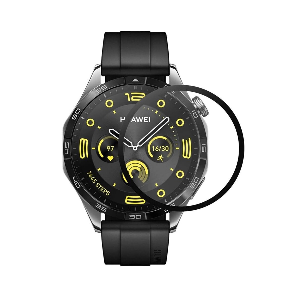 Huawei Gt4 46mm 22mm Polymer Nano Ekran Koruyucu - Şeffaf