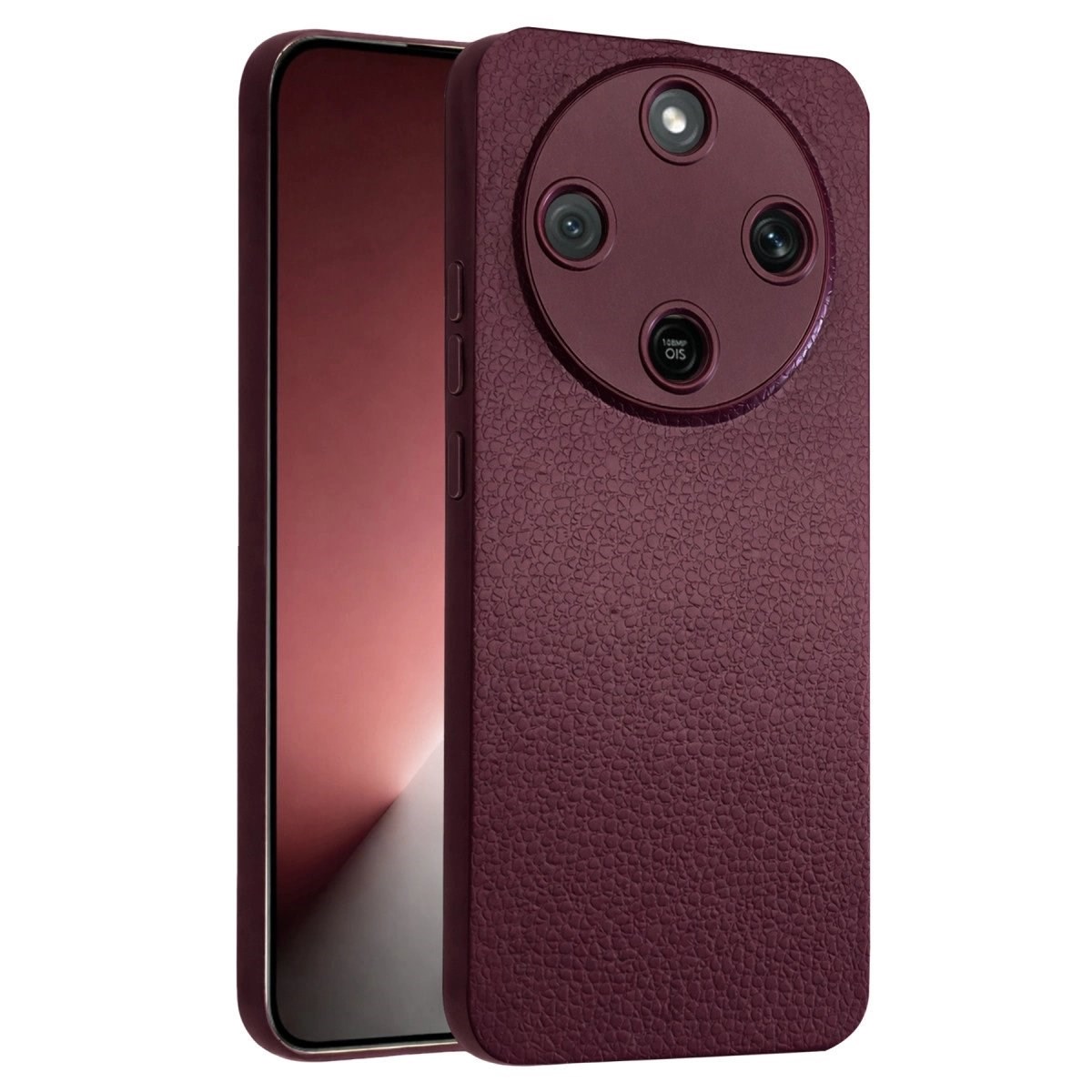 Huawei Honor Magic 8 Lite Thermax Silikon Kılıf - Bordo