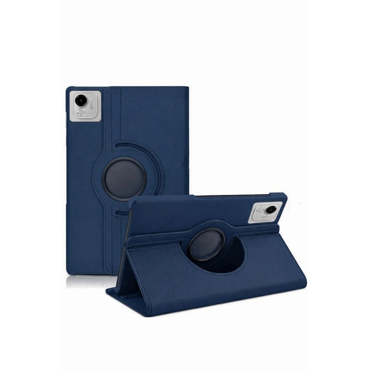 Huawei Honor Pad X9a 360 Tablet Deri Kılıf - Lacivert