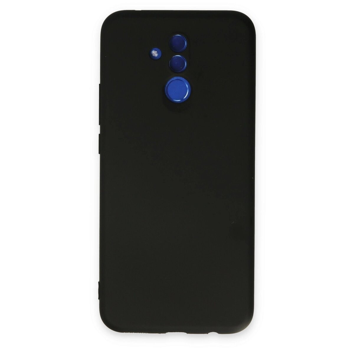 Huawei Mate 20 Lite Kılıf Nano İçi Kadife Silikon - Siyah