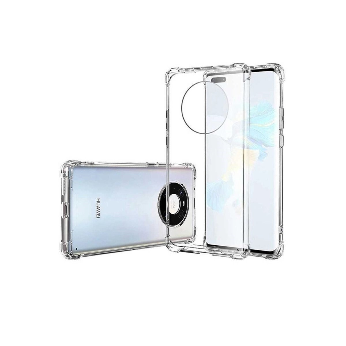 Huawei Mate 40 Pro Kılıf Olex Tpu Silikon - Şeffaf