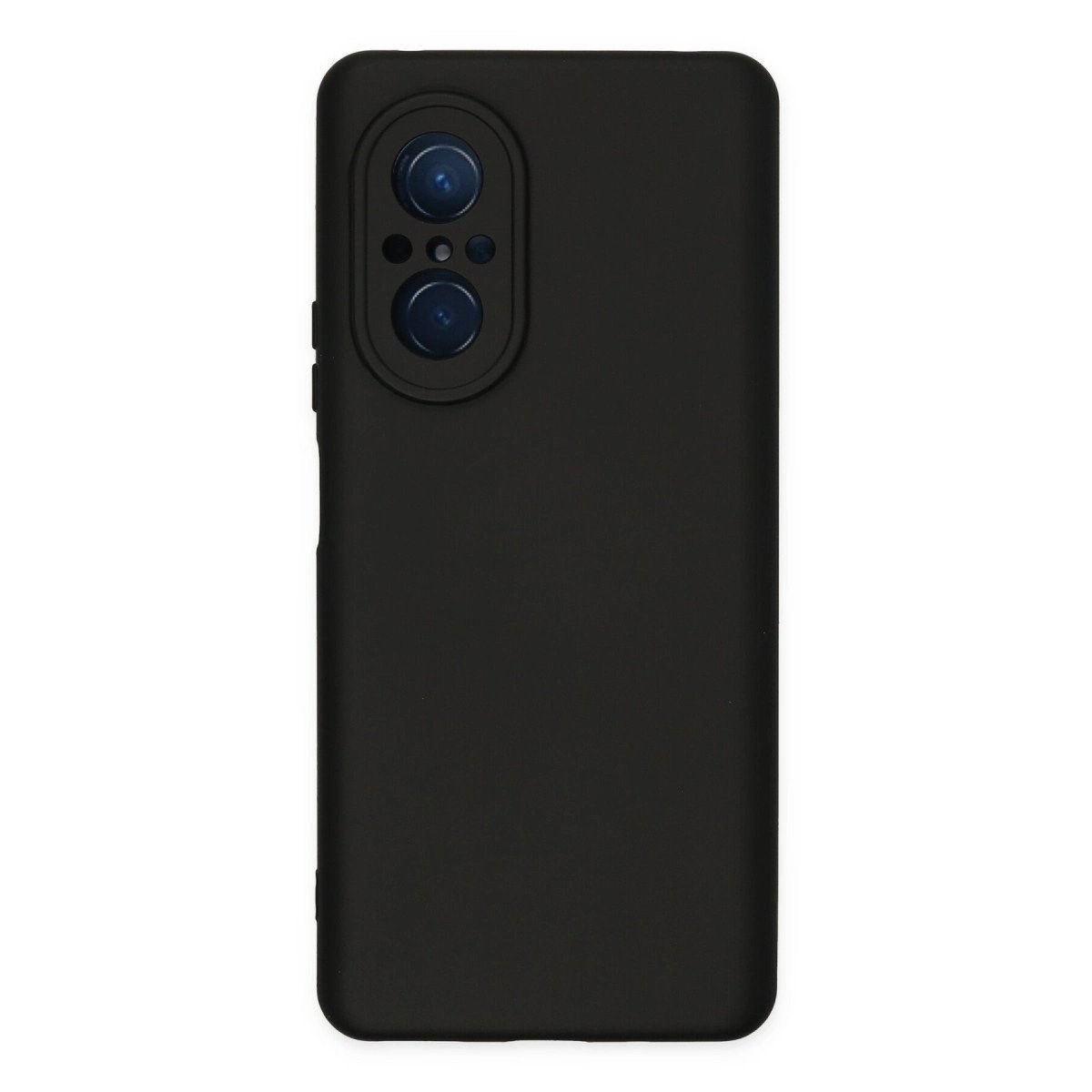 Huawei Nova 9 Se Kılıf Nano İçi Kadife Silikon - Siyah