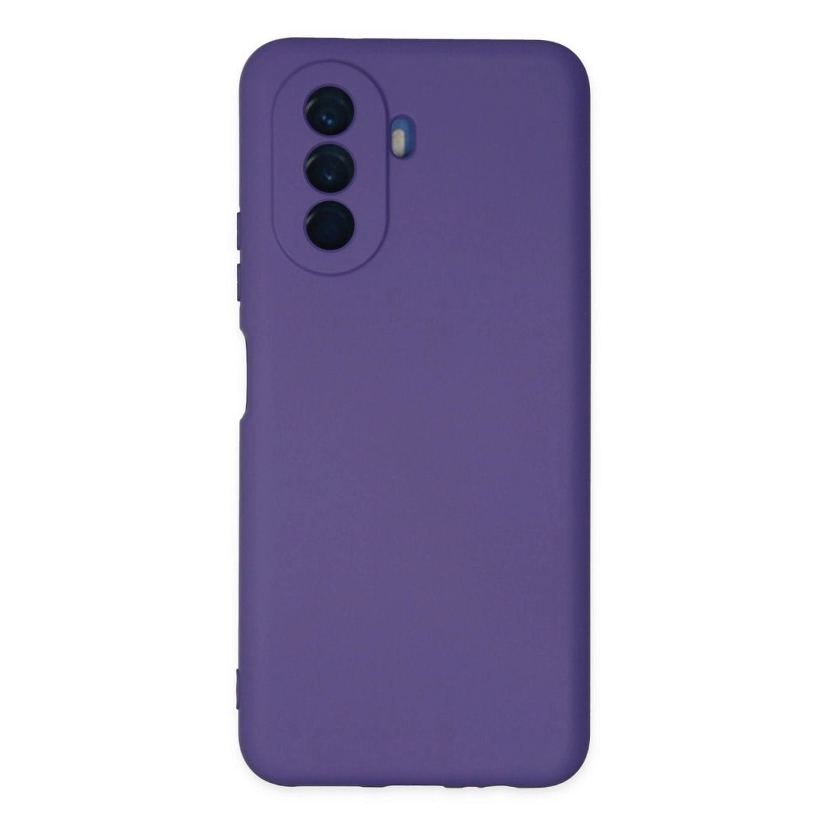 Huawei Nova Y70 Kılıf Nano İçi Kadife Silikon - Mor