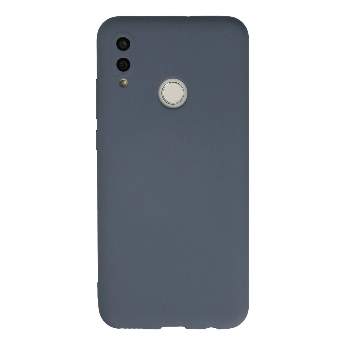 Huawei P Smart 2019 Kılıf Nano İçi Kadife Silikon - Gri