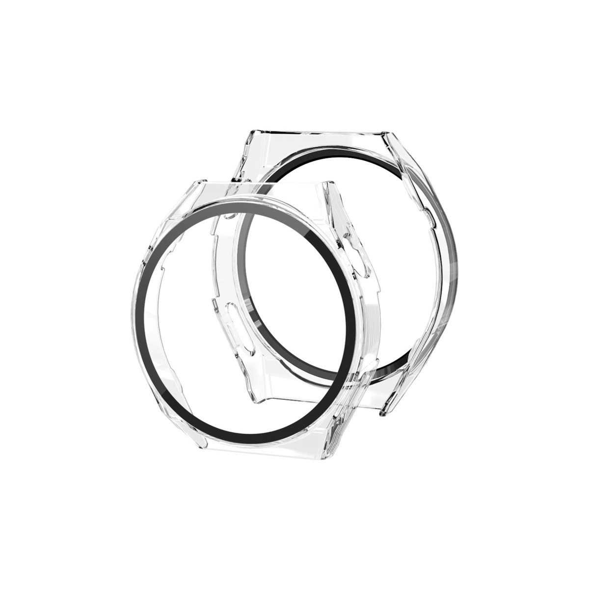 Huawei Watch Gt2 Pro 46mm Dota Camlı Kasa Ekran Koruyucu - Şeffaf