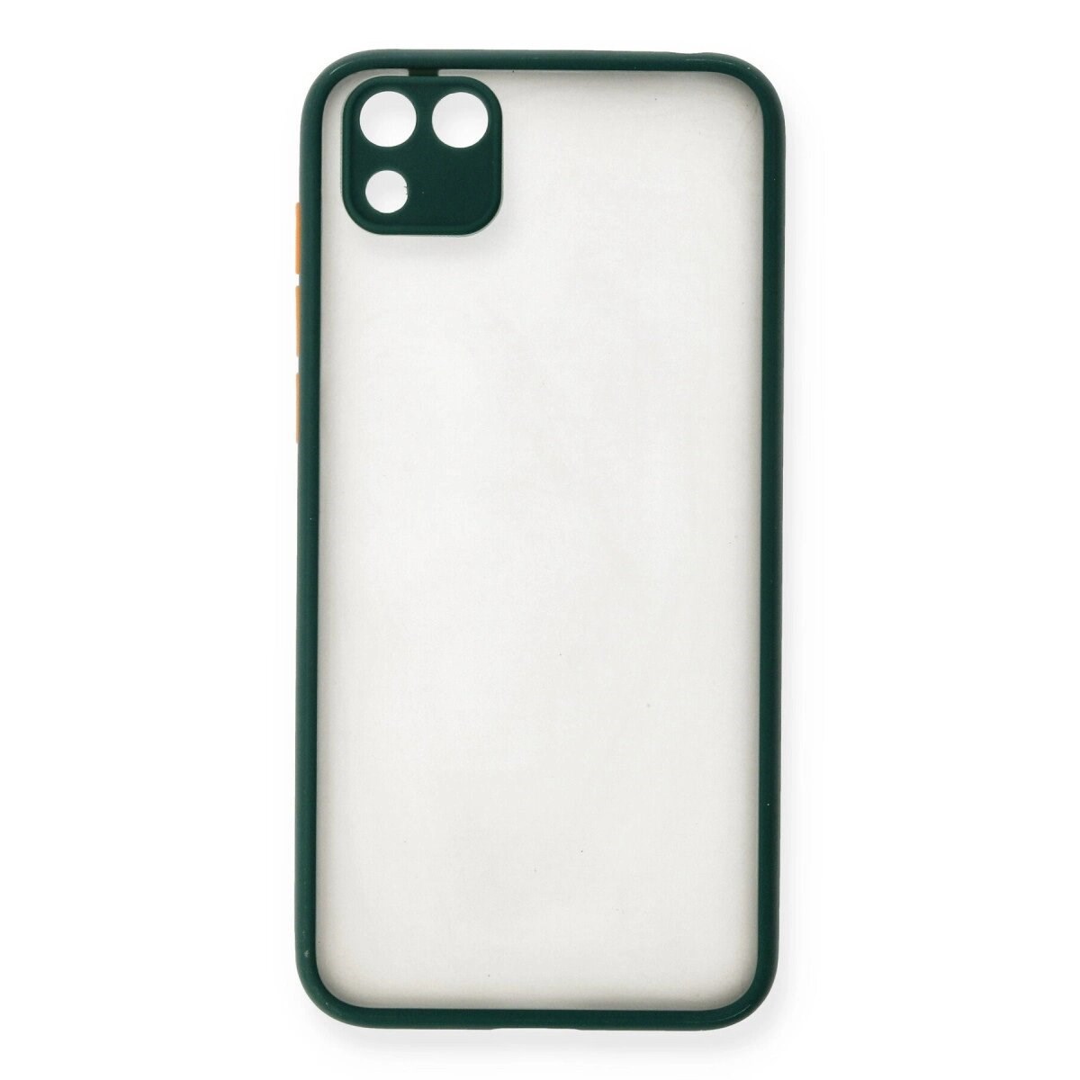 Huawei Y5p Kılıf Montreal Silikon Kapak - Yeşil