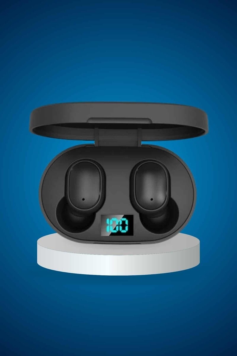 İkili Bluetooth Kulaklık Dijital Göstergeli Uzun Pil Ömrü Yüksek Ses Kaliteli